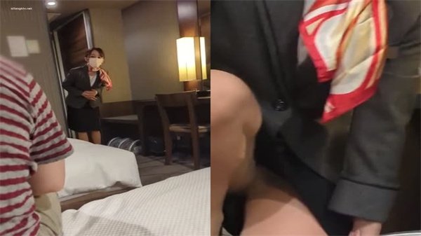 酒店前台美女惨遭强奸！柜台前被强行侵犯凌辱