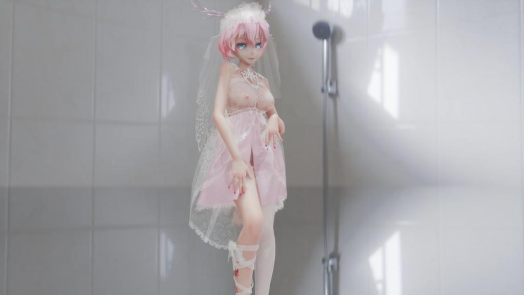 MMD17 花嫁新娘Luka新婚夜被巨根肏到小鹿乱撞