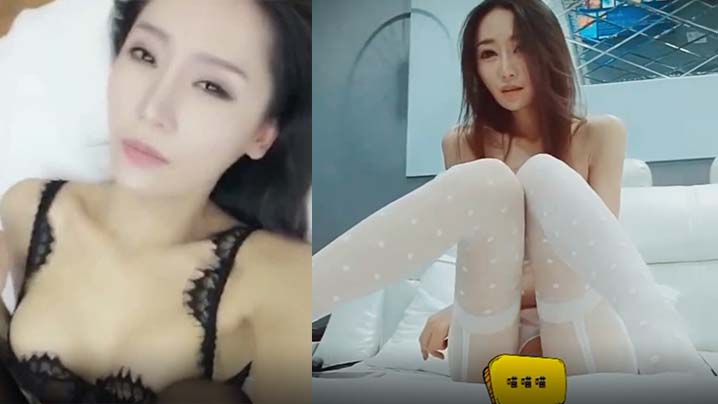 私拍流出！极品尤物月暖婚纱下淫荡骚穴被狂操内射！